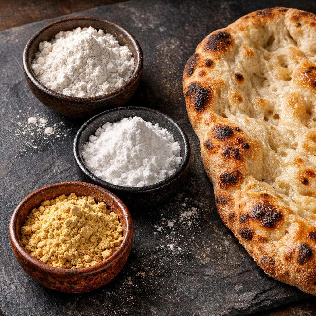 Le mélange de farine pour Pinsa : Blé, Riz & Soja