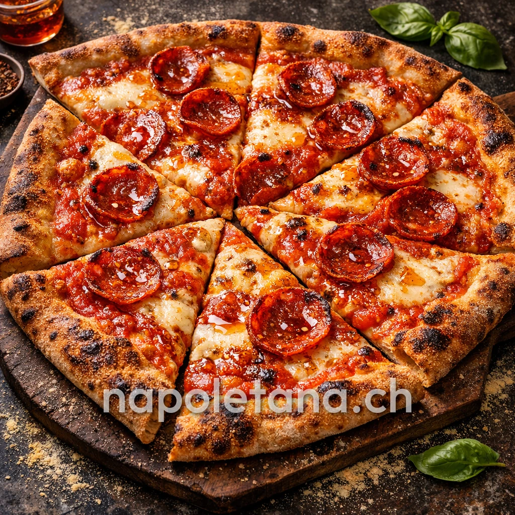 Brooklyn Sunset – Pizza in Stile New York con Spianata & Miele di Peperoncino