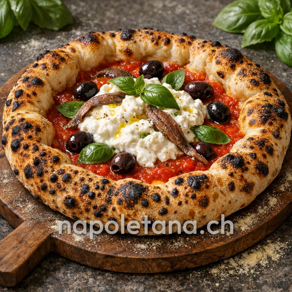 Canto delle Sirene – Contemporary Pizza with Burrata & Anchovies