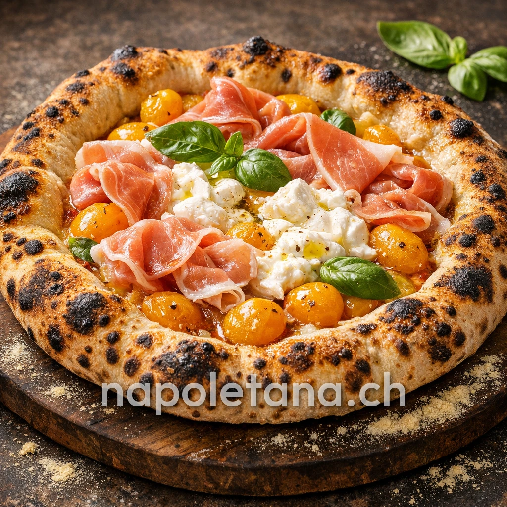 Nuvola d'Oro – Contemporary Pizza with Burrata & Crudo